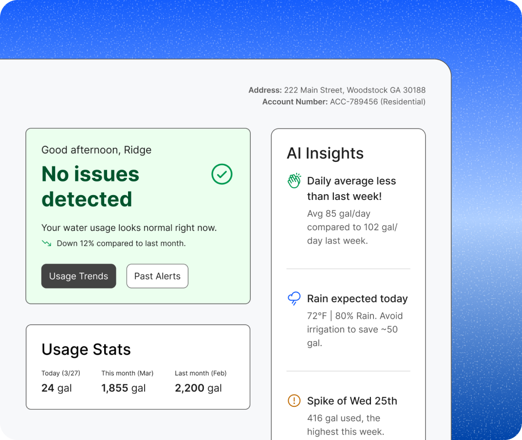 Customer self-service portal